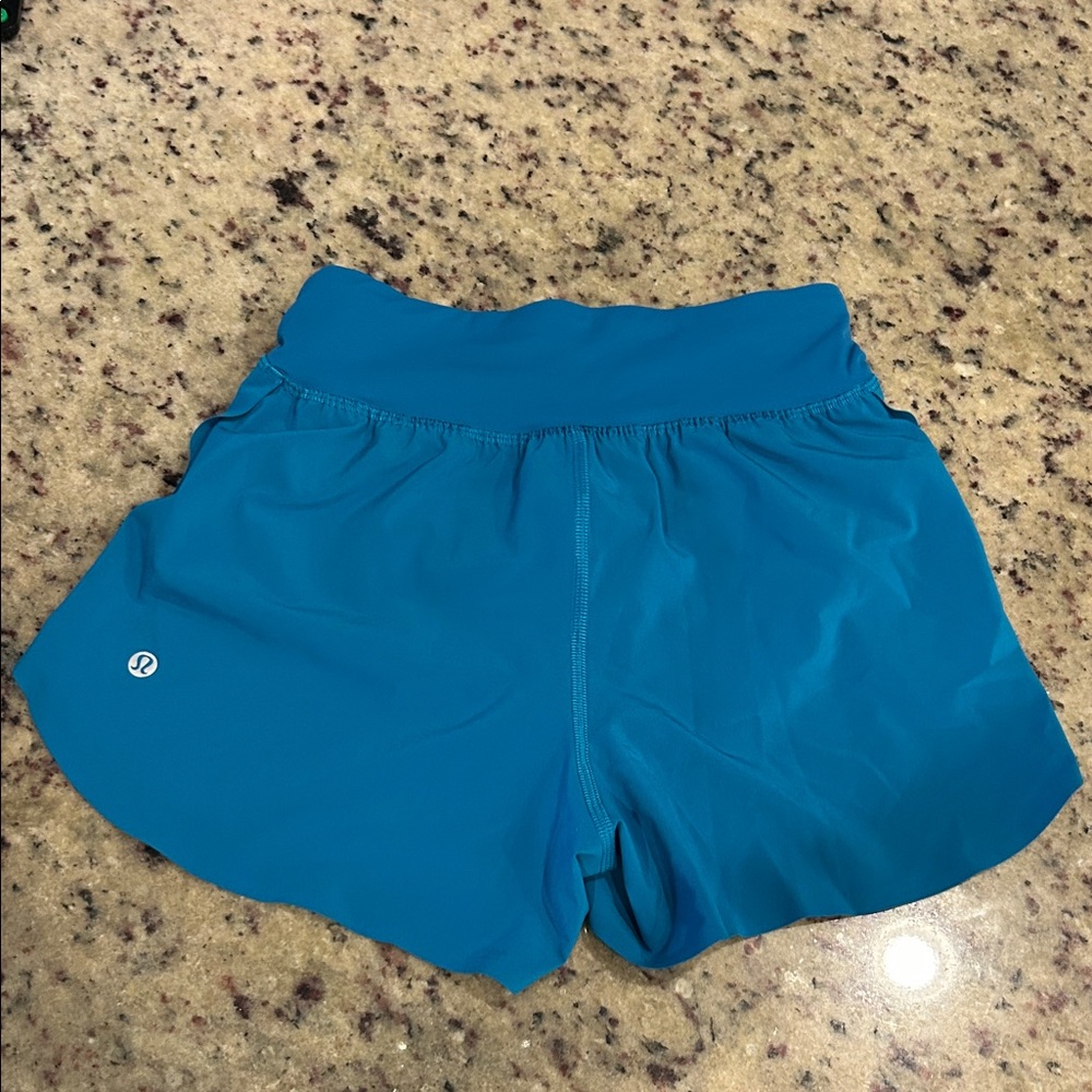 lululemon athletica Teal Athletic Shorts